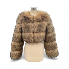 MST Bond Fur Cropped Coat