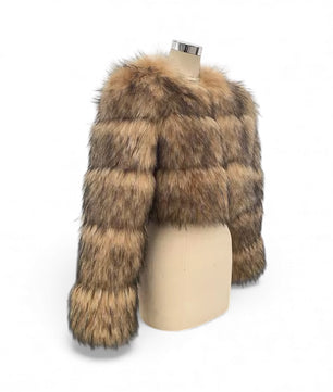 MST Bond Fur Cropped Coat