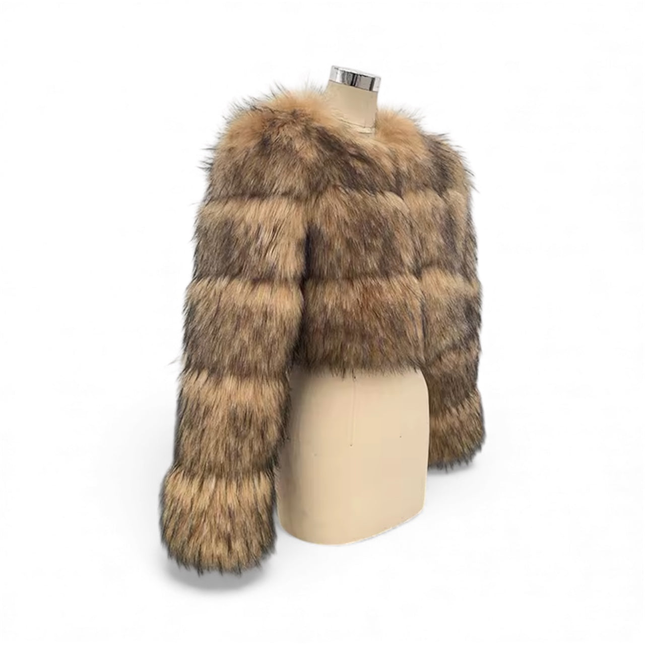 MST Bond Fur Cropped Coat