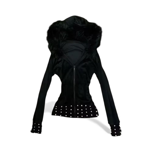 MST Bond Fur Zipper Hoodie