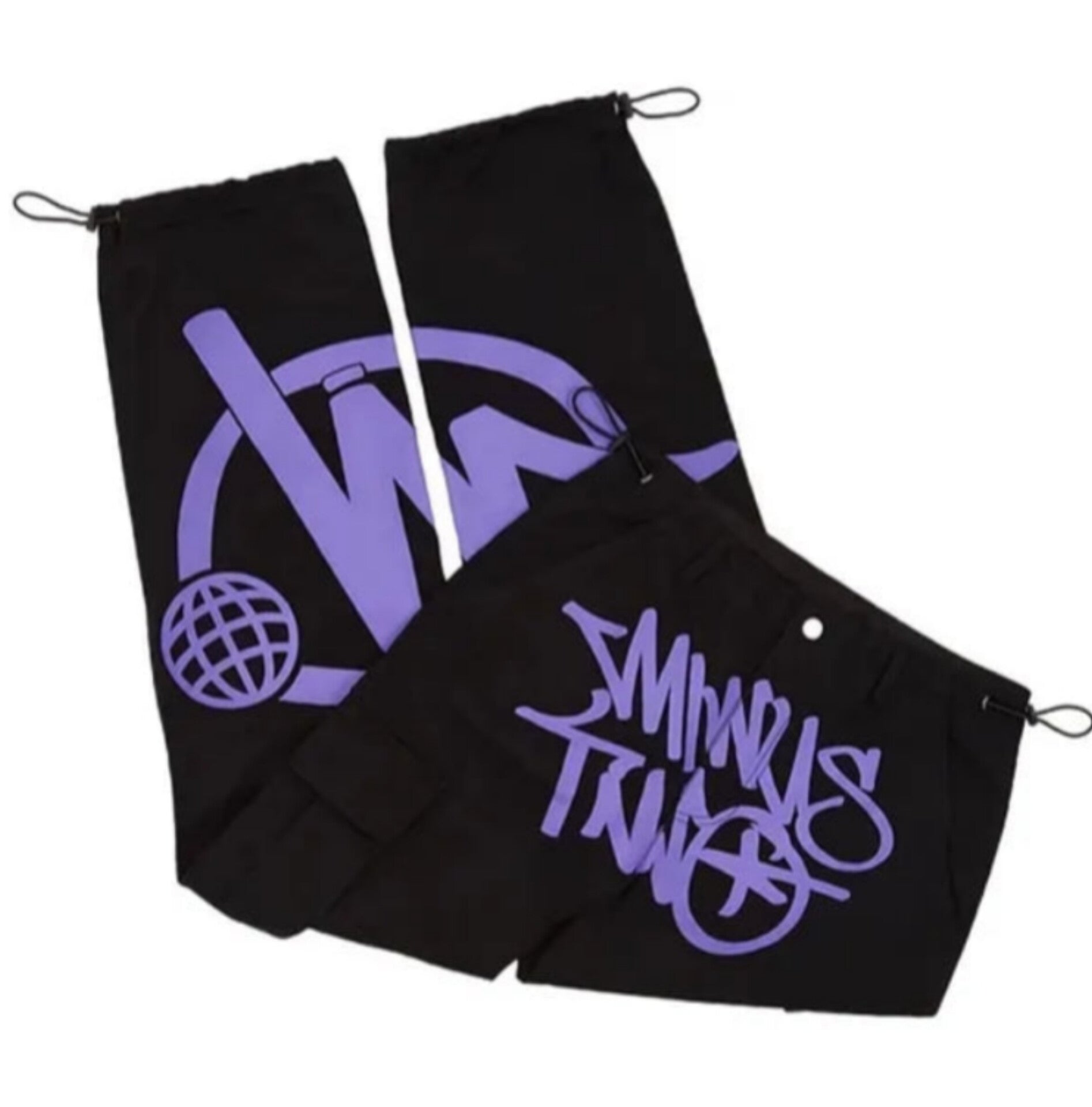 Minus two cargo pants Purple black - Mystyletoday