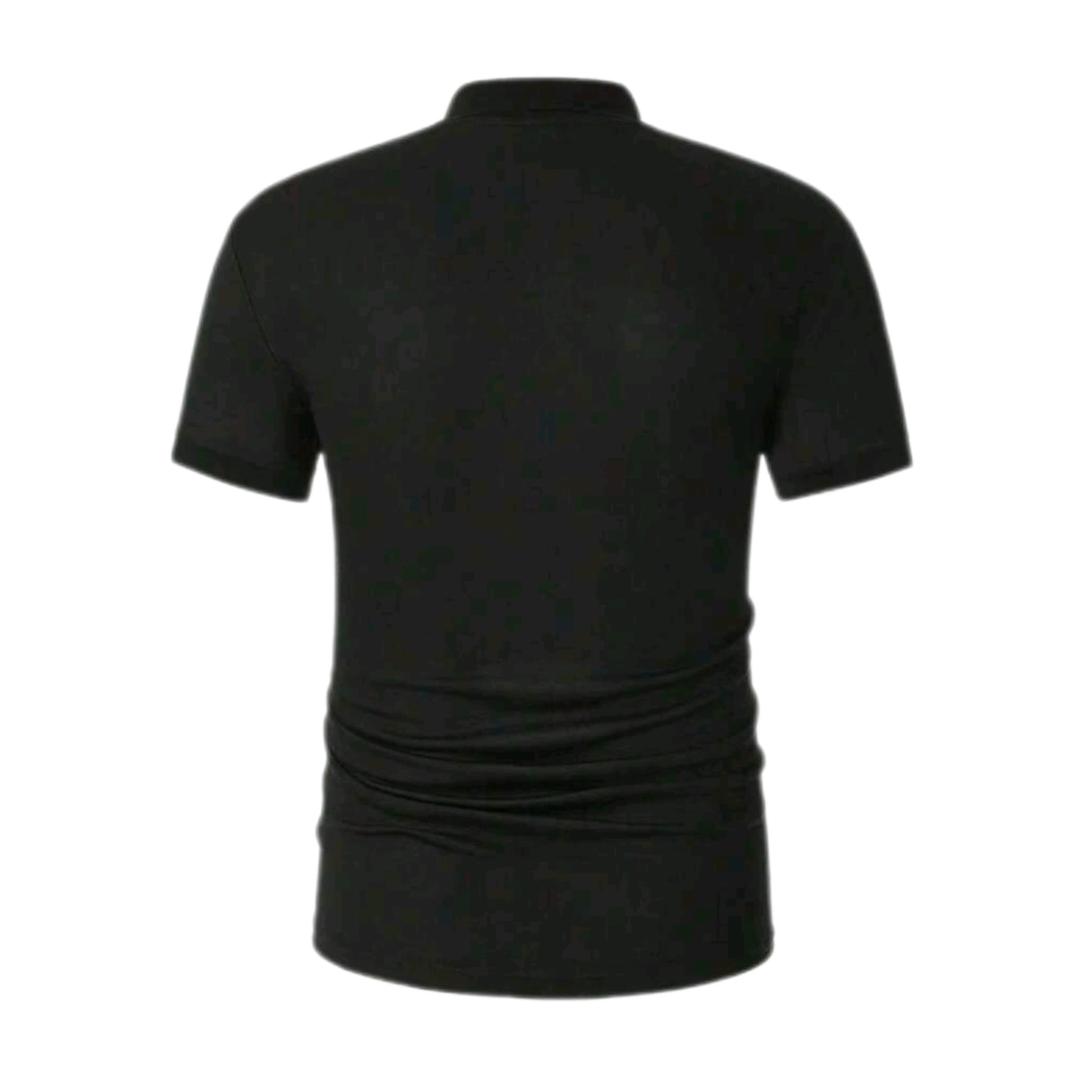 MST Zaphira polo shirt Black - Mystyletoday