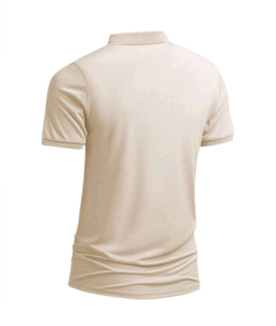 MST Zaphira polo shirt beige - Mystyletoday