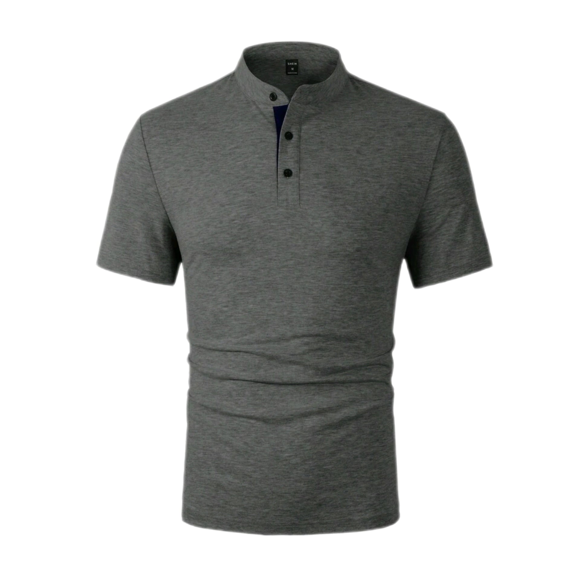 MST Zaphira polo shirt Dark Grey - Mystyletoday