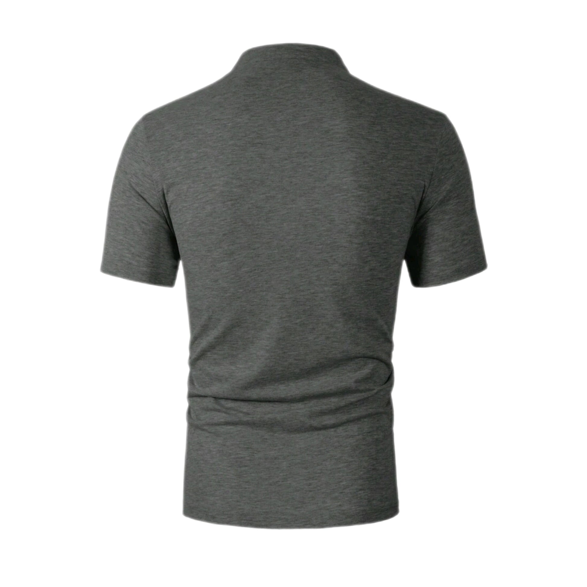 MST Zaphira polo shirt Dark Grey - Mystyletoday