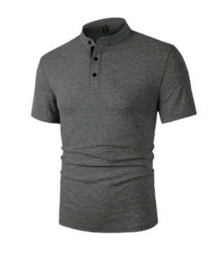 MST Zaphira polo shirt Dark Grey - Mystyletoday