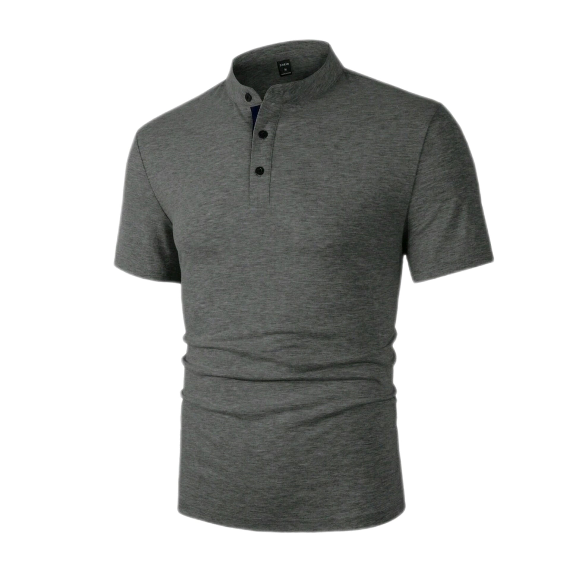 MST Zaphira polo shirt Dark Grey - Mystyletoday