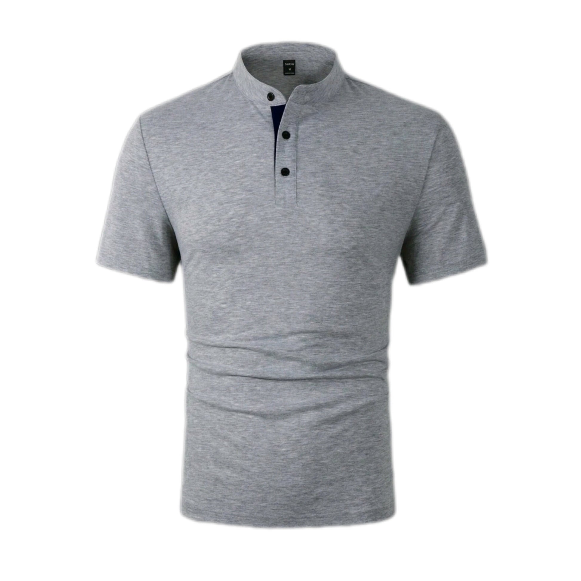 MST Zaphira polo shirt light Grey - Mystyletoday