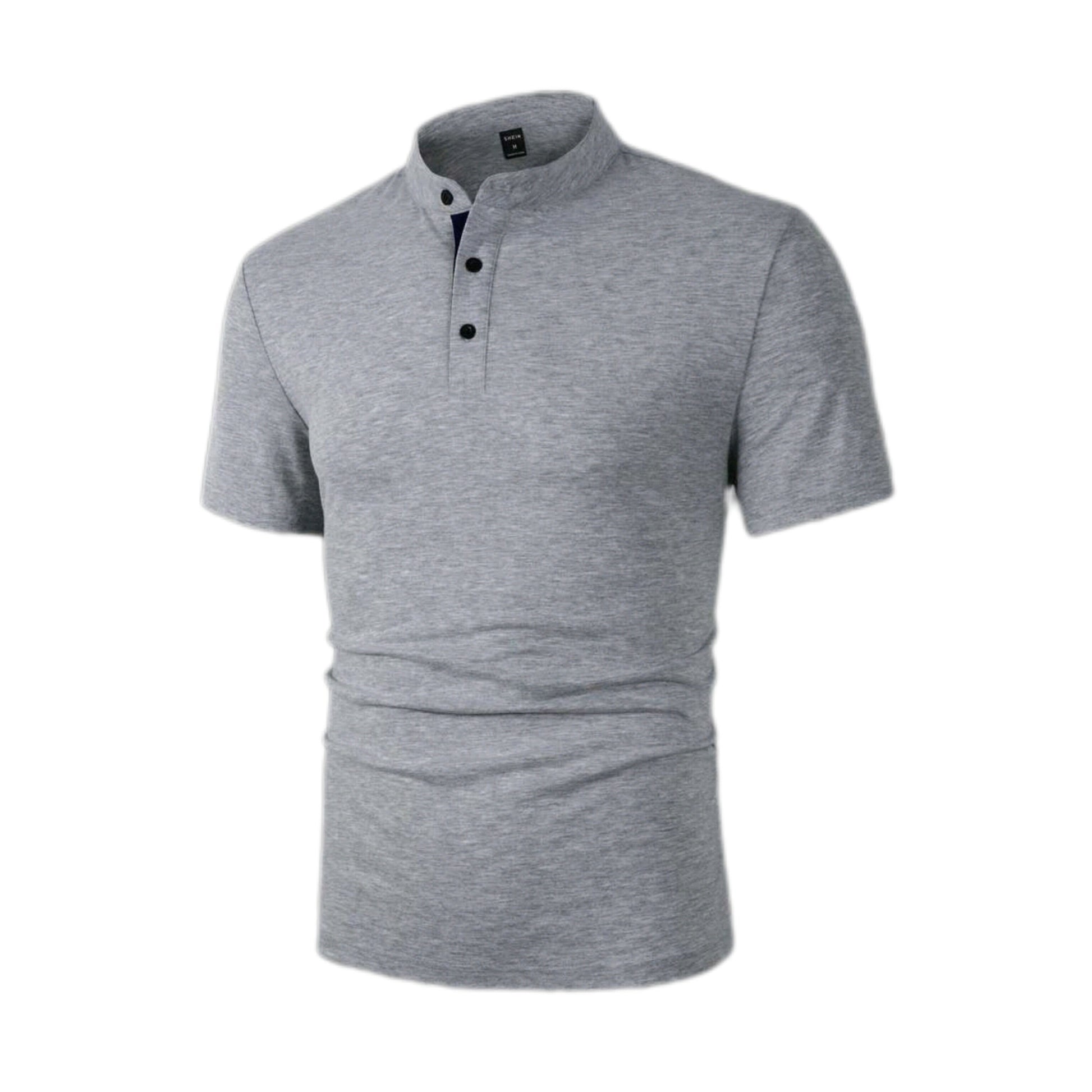 MST Zaphira polo shirt light Grey - Mystyletoday